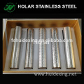 Stainless steel etching pipe